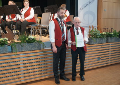 Ehrung Konzert 2023 Heimatkapelle Rahden